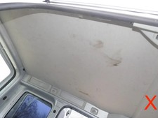 VW Caddy 2k Himmel Innenraum